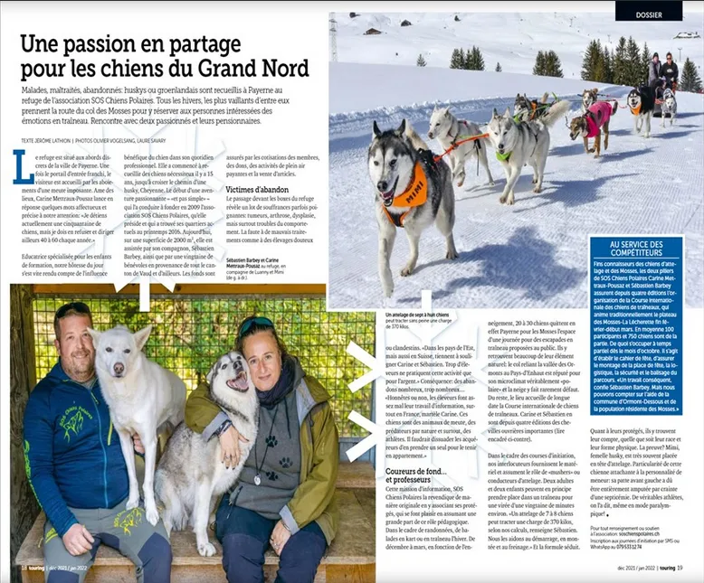 « Une passion en partage pour les chiens du Grand Nord »
